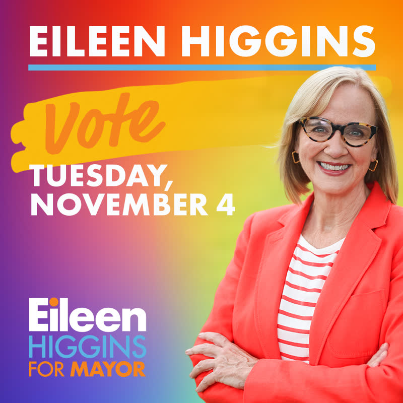 Pride digital ad: Vote Tuesday, November 4